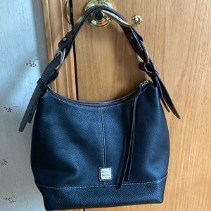 Dooney & Bourke Black Leather Gracie Bag